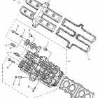 FZR 400 Головка цилиндра