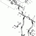 XV 1000 Главный тормозной цилиндр,передний