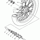 XV 250 Переднее колесо