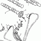 VMX12A/VMX12AC Цепь механизма газораспределения