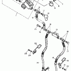 Virago 750 Главный тормозной цилиндр,передний