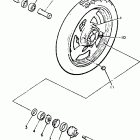 VMX12A/VMX12AC Переднее колесо