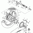 XT 600E Заднее колесо