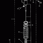 YZ 250WR Амортизаторы задние