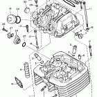 XT 600E Головка цилиндра