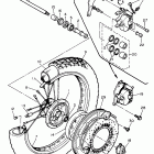 XT 600E Переднее колесо