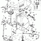 FZR 400 Топливный бак