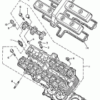 FZR 600 Головка цилиндра