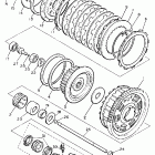 FJ1200 Сцепление