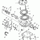 YZ 250 Головка цилиндра