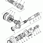Virago 750 Промежуточный ведущий вал