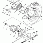 YSR 50 Заднее колесо