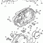 XV535A/XV535AC Крышка картера двигателя