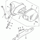 XV 535 Фонарь задний