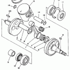 RT 180 Коленчатый вал и Поршень