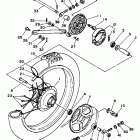 DT 50 Заднее колесо