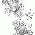 XV 1000 Головка цилиндра