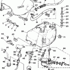XV535A/XV535AC Топливный бак