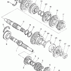 FZR 400 Трансмиссия