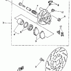 YSR 50 Передний тормозной суппорт