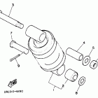 YSR 50 Амортизаторы задние