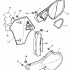 YZ 80 Боковая панель