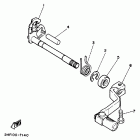 YZ 80 Вал переключения