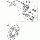 XT 600E Задний суппорт тормозной