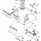YZ 80 Топливный бак