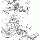 YX 600 Заднее колесо