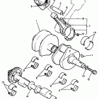 VMX12 V-MAX Коленчатый вал и Поршень