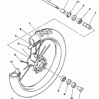 YZ 125 Переднее колесо