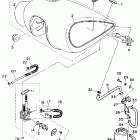 Virago 750 Fuel tank(california model only)