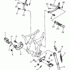 XT 600E Подножки