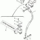 YZ 490 Главный тормозной цилиндр,передний