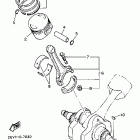 XV 535 Коленчатый вал и Поршень