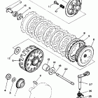YZ 490 Сцепление