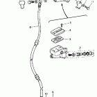 XV 535 Главный тормозной цилиндр,передний