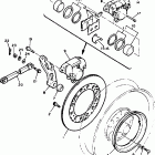 VMX12A/VMX12AC Задний суппорт тормозной