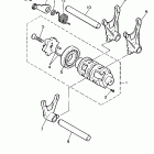 XT 600E Вилки переключения