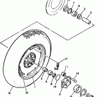 VMX12A/VMX12AC Заднее колесо