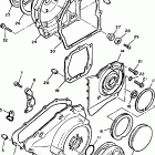 VMX12A/VMX12AC Крышка картера двигателя
