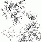 Virago 750 Цепь механизма газораспределения