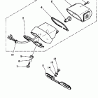XV 250 Фонарь задний
