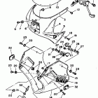 YSR 50 Fairing cowling (2rr-036101)