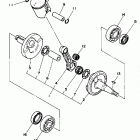 YZ 80 Коленчатый вал и Поршень
