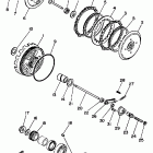 YSR 50 Сцепление