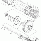 XVZ 1300 Сцепление