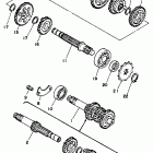 YSR 50 Трансмиссия