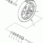 VMX12W/VMX12WC Переднее колесо